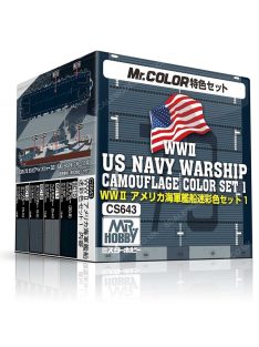 Mr. Hobby - WW II Navy Warship Camoflage Color Set 1 CS643