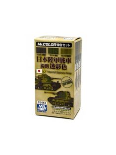 Mr. Hobby - Japanese Army Tank Color Set late version CS663