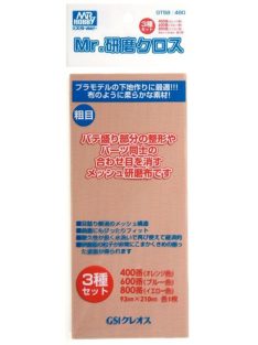   Mr Hobby - Gunze - Mr Hobby -Gunze Mr. Grinding Cloth 2 (400/600/800)