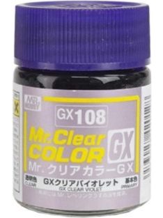   Mr. Hobby - Mr Hobby -Gunze Mr. Clear Color GX (18 ml) Clear Violet