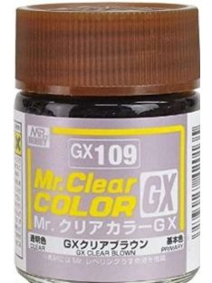   Mr. Hobby - Mr Hobby -Gunze Mr. Clear Color GX (18 ml) Clear Brown