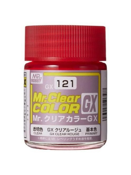 Mr. Hobby - Gx-121 Mr. Color Gx (18 Ml) Clear Rouge