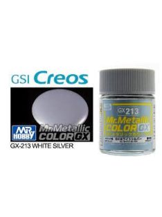 Mr. Hobby - Gx-213 Mr. Color Gx (18 Ml) White Silver