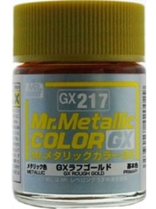 Mr Hobby - Gunze - Mr Hobby -Gunze Mr. Metallic Color GX (18 ml) Rough Gold