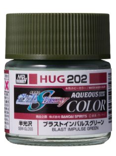   Mr Hobby - Mr Hobby -Gunze AQUEOUS GUNDAM COLOR (10ml) BLAST IMPULSE GREEN