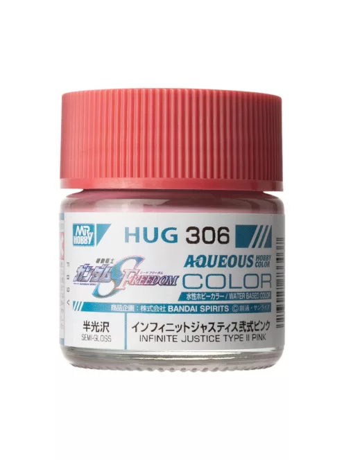 Mr Hobby - AQUEOUS GUNDAM COLOR (10ml) INFINITE JUSTICE TYPE? PINK