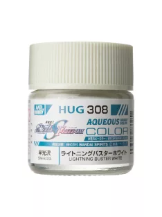   Mr Hobby - Mr Hobby -Gunze AQUEOUS GUNDAM COLOR (10ml) LIGHTNING BUSTER WHITE