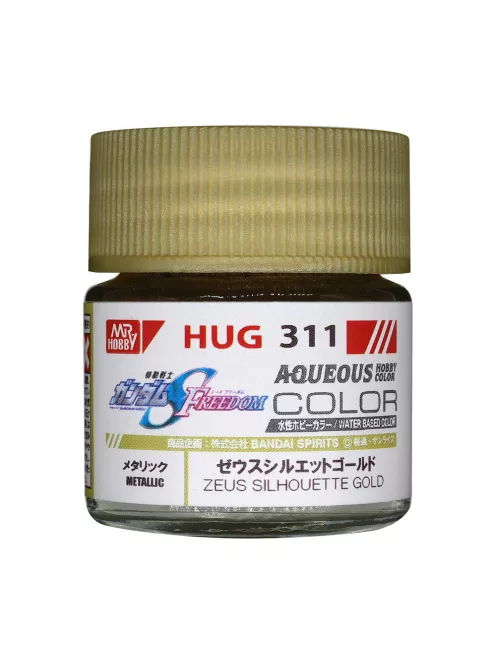 Mr Hobby - AQUEOUS GUNDAM COLOR (10ml) ZEUS SILHOUETTE GOLD