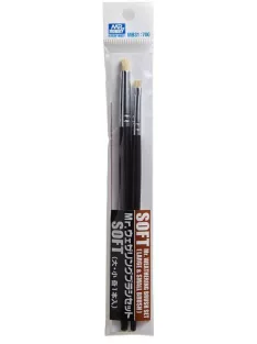   Mr Hobby - Gunze - Mr Hobby -Gunze Mr. Weathering Brush Set Soft
