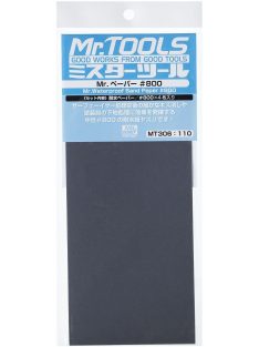   Mr. Hobby - Mr Hobby -Gunze Mr. Waterproof Sand Paper #800 x 4 Sheets