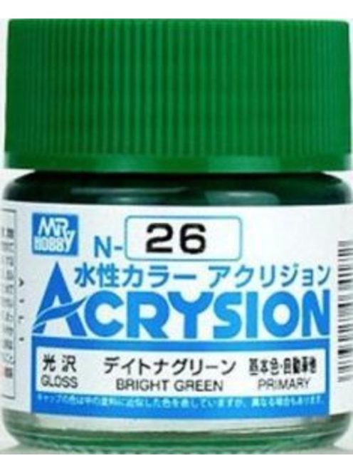Mr. Hobby - Mr Hobby -Gunze Acrysion (10 ml) Bright Green
