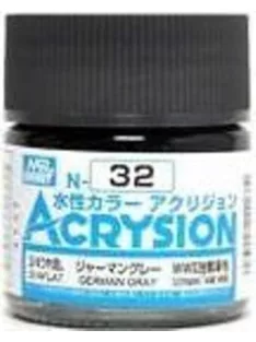Mr. Hobby - Mr Hobby -Gunze Acrysion (10 ml) German Gray