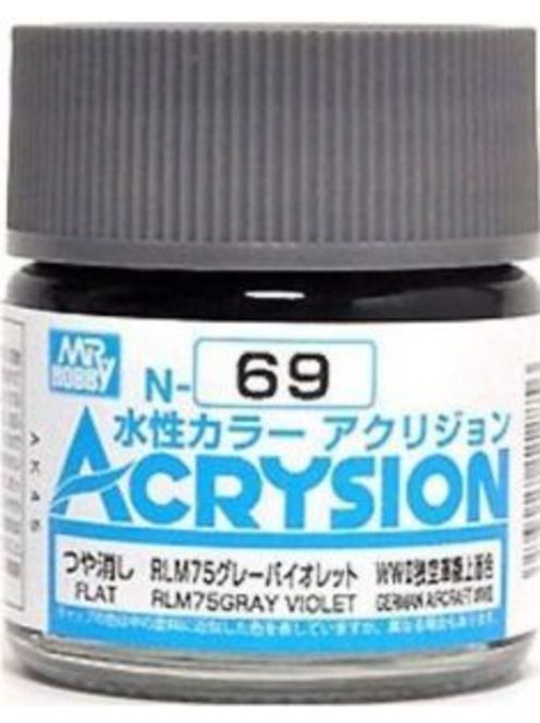 Mr Hobby - Gunze - Mr Hobby -Gunze Acrysion (10 ml) RLM75 Gray Violet