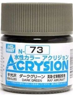   Mr Hobby - Gunze - Mr Hobby -Gunze Acrysion (10 ml) Dark Green