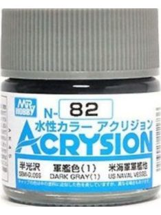 Mr. Hobby - Mr Hobby -Gunze Acrysion (10 ml) Dark Gray (1)