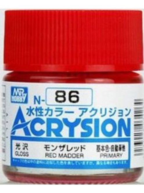 Mr. Hobby - Mr Hobby -Gunze Acrysion (10 ml) Red Madder
