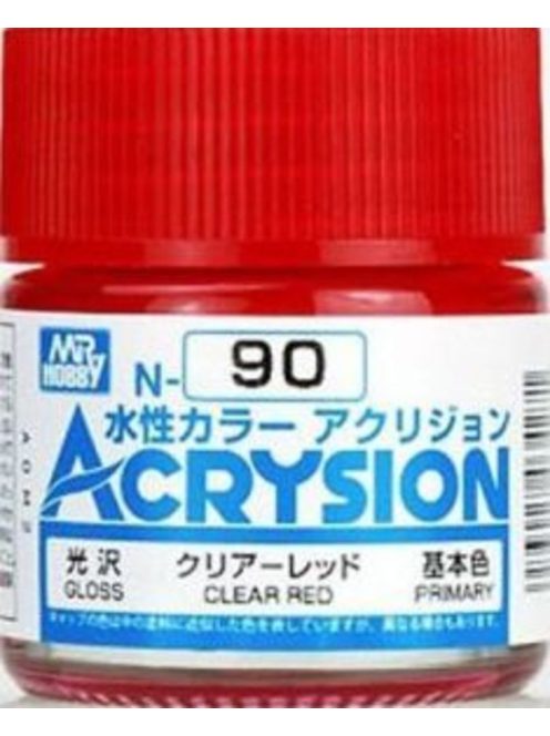 Mr. Hobby - Mr Hobby -Gunze Acrysion (10 ml) Clear Red