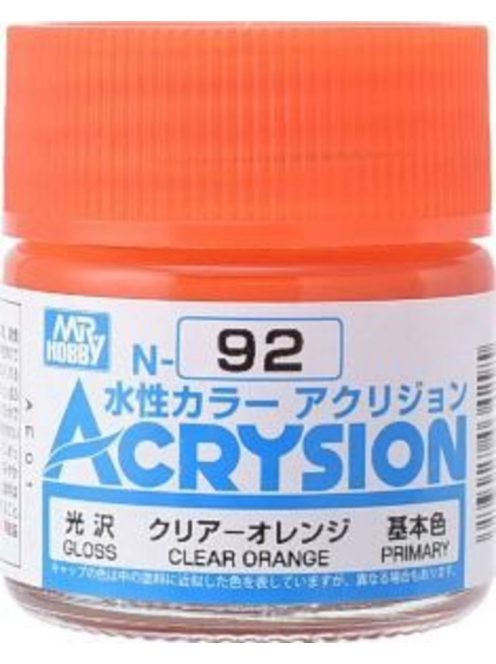 Mr. Hobby - Mr Hobby -Gunze Acrysion (10 ml) Clear Orange
