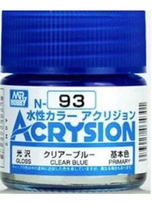 Mr. Hobby - Mr Hobby -Gunze Acrysion (10 ml) Clear Blue