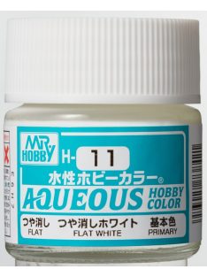   Mr. Hobby - Aqueous Hobby Color - Renew (10 ml) Flat White H-011