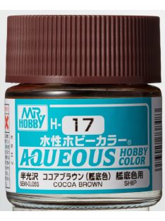   Mr. Hobby - Aqueous Hobby Color - Renew (10 ml) Cocoa Brown H-017