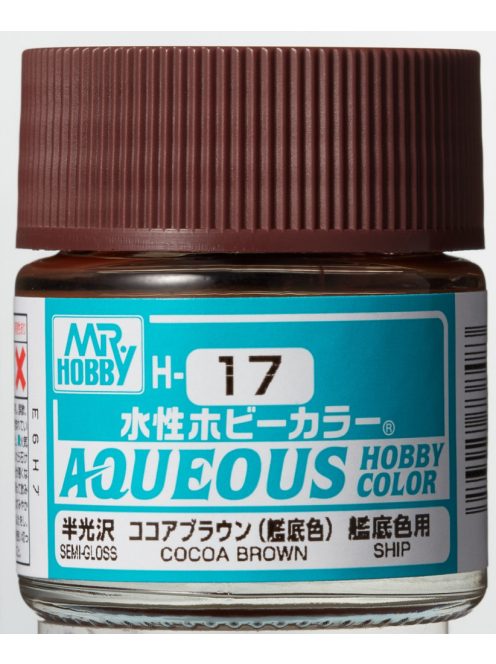 Mr. Hobby - Aqueous Hobby Color - Renew (10 ml) Cocoa Brown H-017