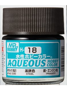 Mr. Hobby - Aqueous Hobby Color - Renew (10 ml) Steel H-018