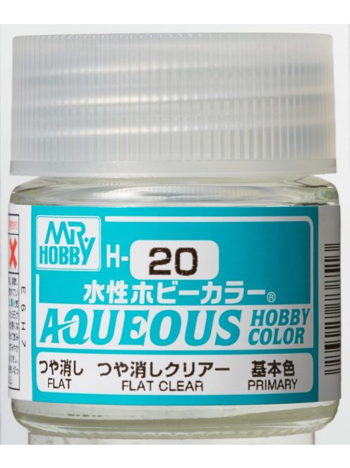 Mr. Hobby - Aqueous Hobby Color - Renew (10 ml) Flat Clear H-020