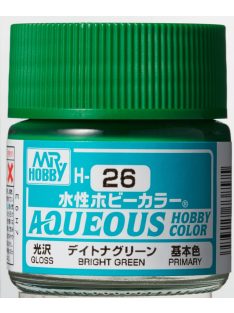   Mr. Hobby - Aqueous Hobby Color - Renew (10 ml) Brigth Green H-026