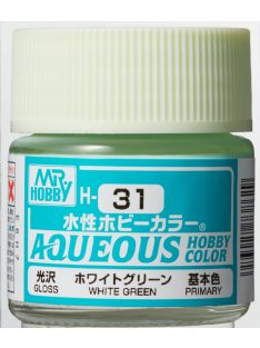   Mr. Hobby - Aqueous Hobby Color - Renew (10 ml) White Green H-031