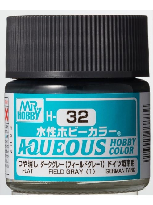 Mr. Hobby - Aqueous Hobby Color - Renew (10 ml) Field Gray (1) H-032