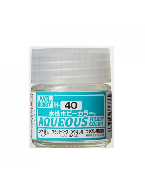 Mr. Hobby - Aqueous Hobby Color H-040 Renew (10 ml) Flat Base