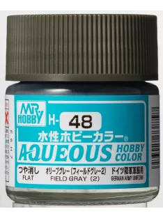   Mr. Hobby - Aqueous Hobby Color - Renew (10 ml) Field Gray (2) H-048