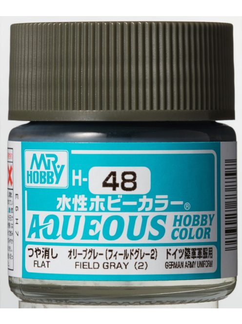 Mr. Hobby - Aqueous Hobby Color - Renew (10 ml) Field Gray (2) H-048