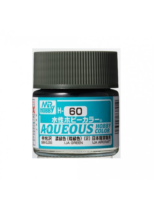 Mr. Hobby - Aqueous Hobby Color H-060 Renew (10 ml) IJA Green