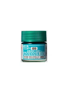   Mr. Hobby - Aqueous Hobby Color - Renew (10 ml) Metallic Green H-089