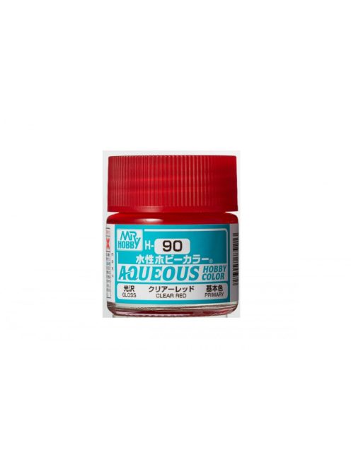 Mr. Hobby - Aqueous Hobby Color - Renew (10 ml) Clear Red H-090