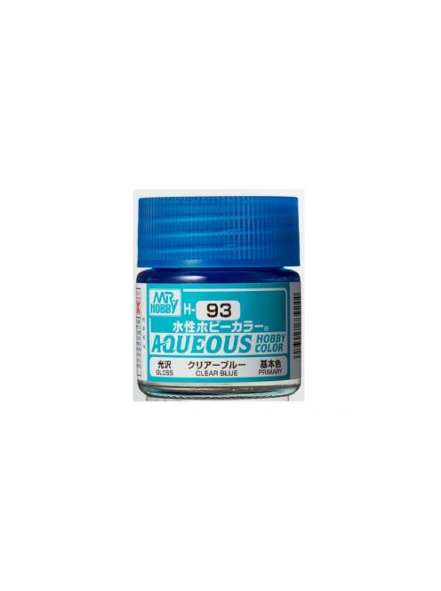 Mr. Hobby - Aqueous Hobby Color - Renew (10 ml) Clear Blue H-093