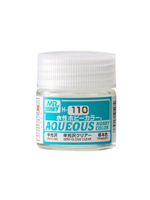 Mr. Hobby - Aqueous Hobby Color H-110 Renew (10 ml) Semi-Gloss Clear