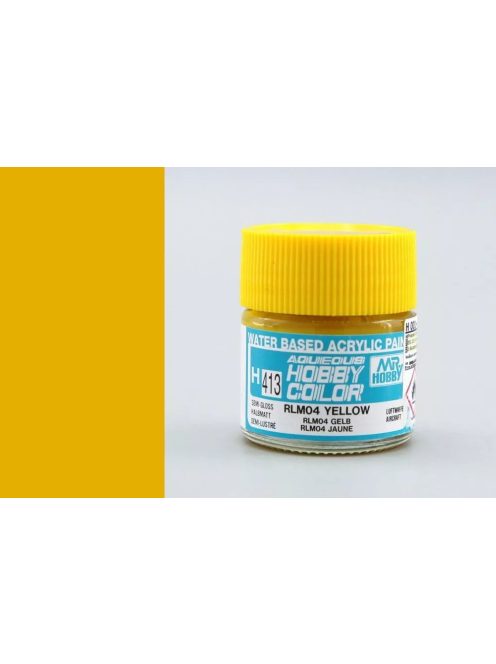 Mr. Hobby - Aqueous Hobby Color H-413 Renew RLM04 Yellow