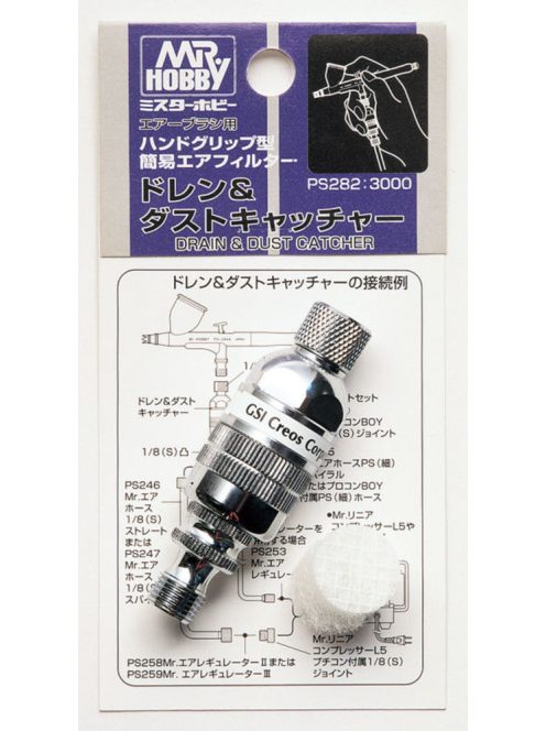 Mr. Hobby - Mr Hobby -Gunze Drain & Dust Chatcher for Airbrush