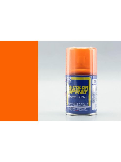 Mr. Hobby - Mr. Color Spray (100 ml) Clear Orange S-049