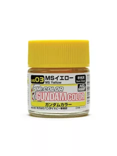 Mr. Hobby - Mr Hobby -Gunze Gundam Color (10ml) MS Yellow
