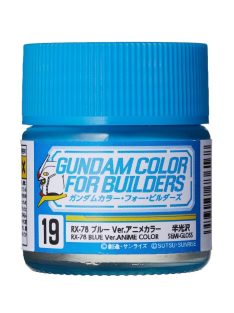   Mr Hobby - Gunze - Mr Hobby -Gunze Gundam Color For Builders (10ml) RX-78 BLUE Ver.