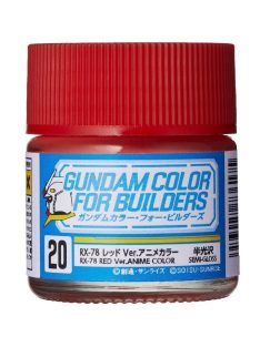   Mr Hobby - Gunze - Mr Hobby -Gunze Gundam Color For Builders (10ml) RX-78 RED Ver.