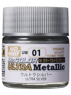   Mr Hobby - Mr Hobby -Gunze Mr. Color Ultra Metallic (10 ml) Ultra Silver