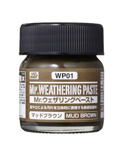   Mr Hobby - Gunze - Mr Hobby -Gunze Weathering Paste Mud Brown