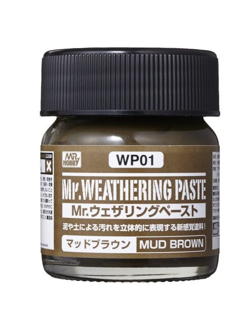 Mr Hobby - Gunze - Mr Hobby -Gunze Weathering Paste Mud Brown