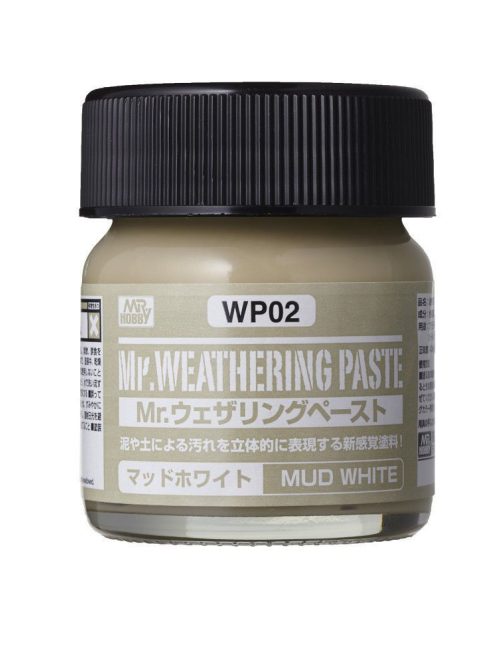 Mr Hobby - Gunze - Mr Hobby -Gunze Weathering Paste Mud White