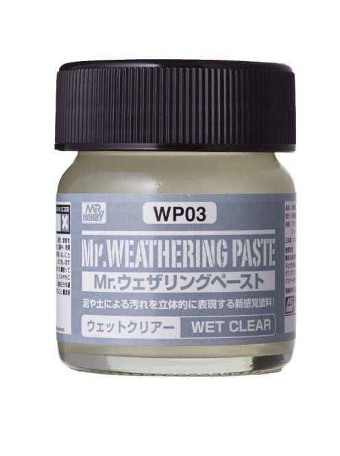 Mr Hobby - Gunze - Mr Hobby -Gunze Weathering Paste Wet Clear
